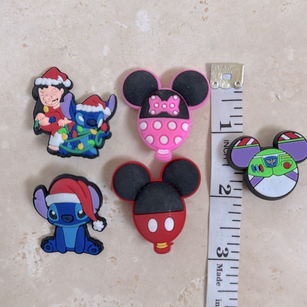 Disney Jibbitz Charms for Crocs (set of 5) - Picture 1 of 7